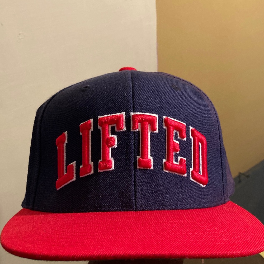 LRG Cap - Navy and Red